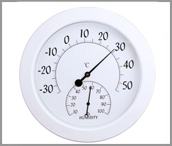 SP-X-42WS, Room thermometer & Hygrometer