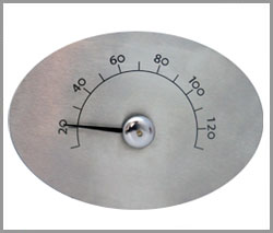 SP-X-48, sauna thermometer