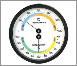 SP-X-4WS, Room thermometer & Hygrometer